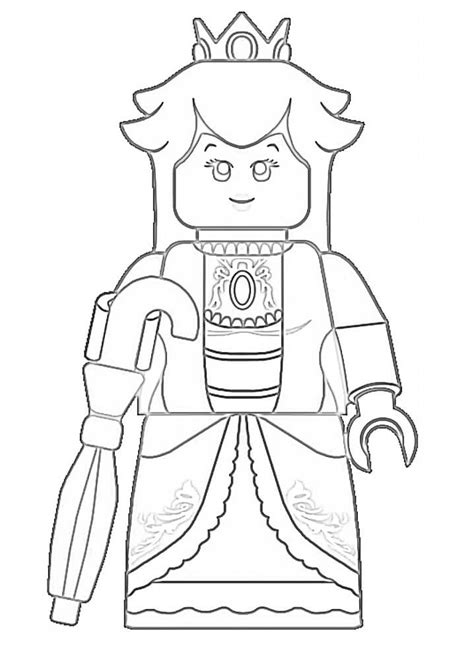 Lego Super Mario Coloring Pages - Free Printable Coloring Pages for Kids