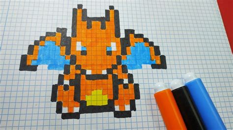 Pixel art is almost necessarily digital art in a rasterized format, and as such is naturally mutually exclusive with traditional media and vector traces. Como hacer a Charizard | Pokemon | Hama Beads | Pixel Art | Charizard pokemon, Dibujos