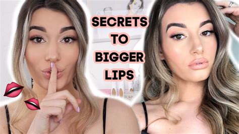 How To Make Lips Bigger Without Surgery Or Makeup Saubhaya Makeup