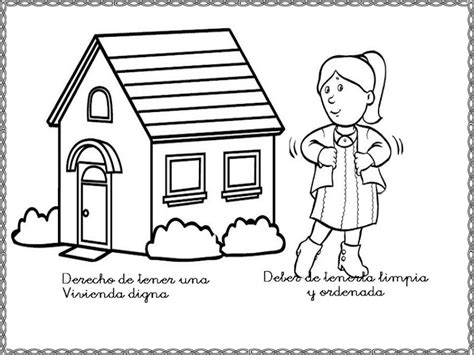 Dibujos Para Colorear Derechos Y Deberes Del Niño Colorear Dibujos