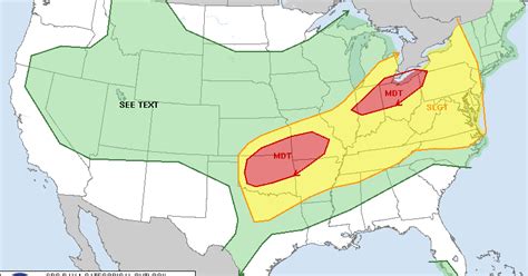 The Original Weather Blog Updated Severe Weather Outlook For Today