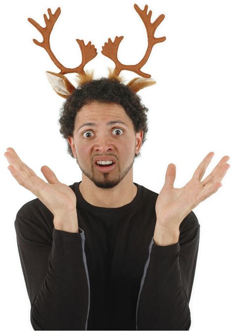 Reindeer Antlers Headband Costume Accessory Reindeer Costume Antler Headband Reindeer Headband