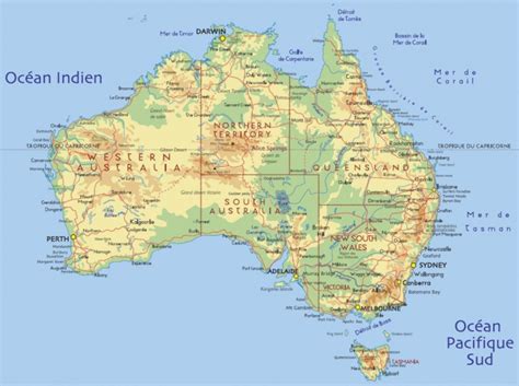 Mapa De Australia Para Imprimir Y Completar
