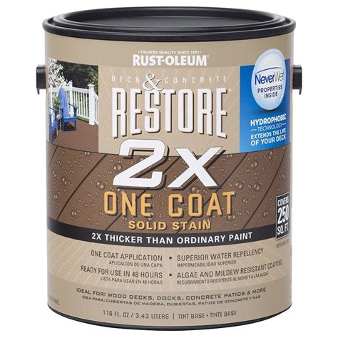 Shop Rust Oleum Restore Tintable Restoration Textured Solid Exterior