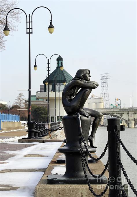 Statue On Toledo Riverfront 0884 Photograph By Jack Schultz Pixels