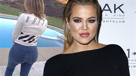 Khloe Kardashian Makes Brother Rob Take A Bootylicious Picture Of Her Behind Mirror Online