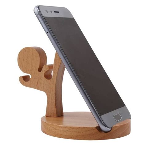 Stick Man Horse Wooden Mobile Phone Stand Holder Etsy
