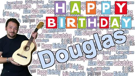 Happy Birthday Douglas Happy Birthday To You Douglas Shorts YouTube