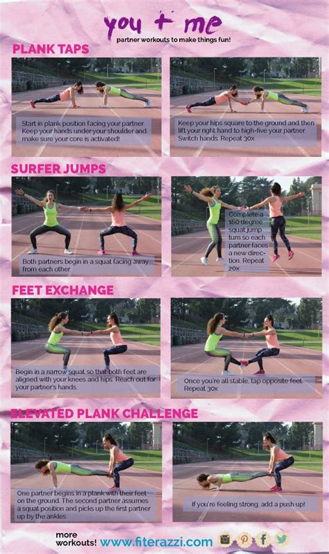 37 Best Images About Partner Workouts On Pinterest
