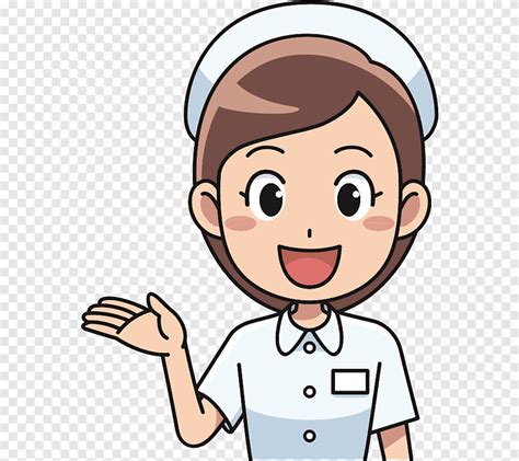 Brown Haired Female Nurse Illustration Nurse Nursing Hospital Health