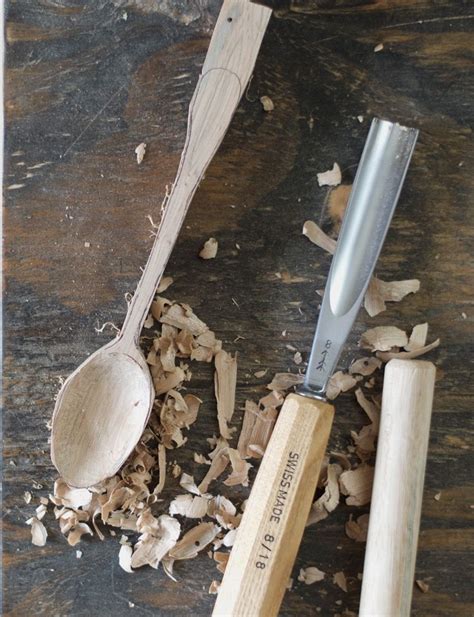 How To Carve A Simple Wooden Spoon From Any Hardwood Wooden Spoon Carving Dremel Wood Carving