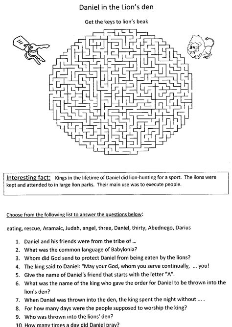 16 Best Images Of Youth Sunday School Worksheets Bible