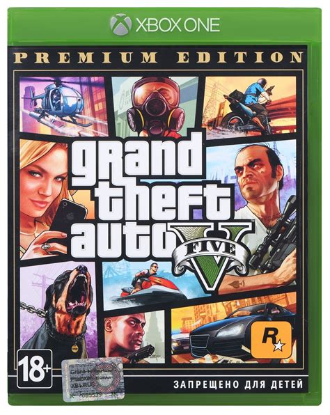 The game is designed with the addition of numerous features and interesting elements. Buy GTA 5 premium edition, Code, Xbox One and download