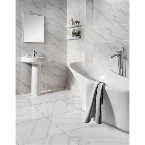 Marble Effect Bathroom Floor Tiles Flooring Guide By Cinvex