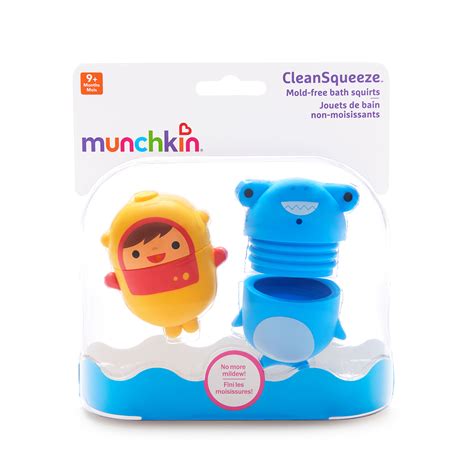 Caregiver can stand at the sink. CleanSqueeze Mold-Free Bath Squirts | Babies R Us Canada