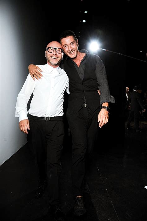 Dgvictims Dandg Backstage Domenico Dolce And Stefano Gabbana
