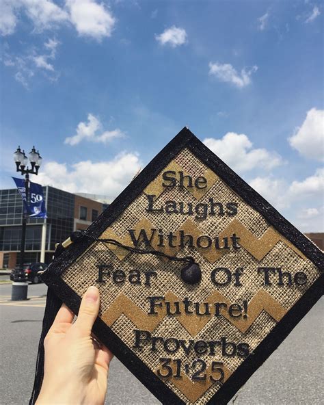 Bible Verse Graduation Cap Idea Proverbs 31 Woman Graduation Cap Decoration Diy Graduation
