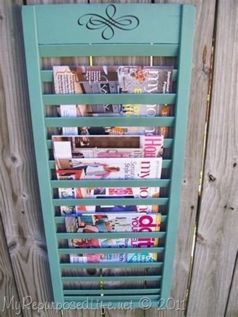 17 Ways Youve Never Thought To Reuse Old Shutters Satopics