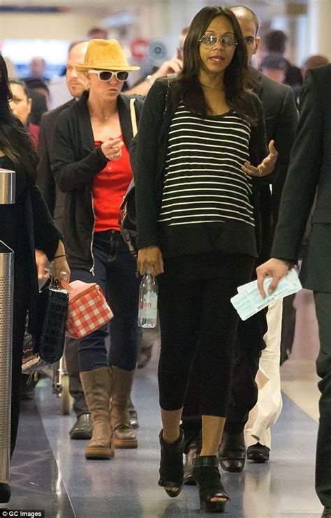 Britney Spears And Zoe Saldana Hit Lax 12 Years After Crossroads