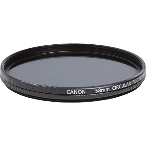 Canon Pl C B 58mm Circular Polarising Filter — Canon Uk Store