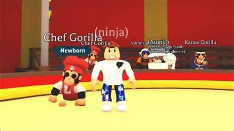 Making A Chef Gorilla In Adopt Me Youtube