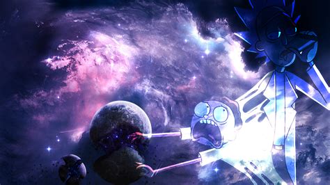 Rick and morty trippy computer wallpapers top free rick and. Rick And Morty Outer Space Wallpapers - Wallpaper Cave