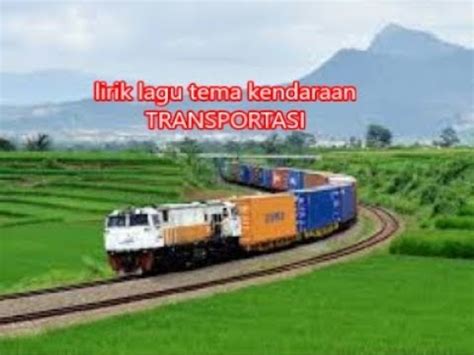 Dengan cara bersusun panjang dan bersusun pendek. LIRIK LAGU TEMA TRANSPORTASI (macam kendaraan) terbaru untuk PAUD, TK, SD kelas satu - YouTube