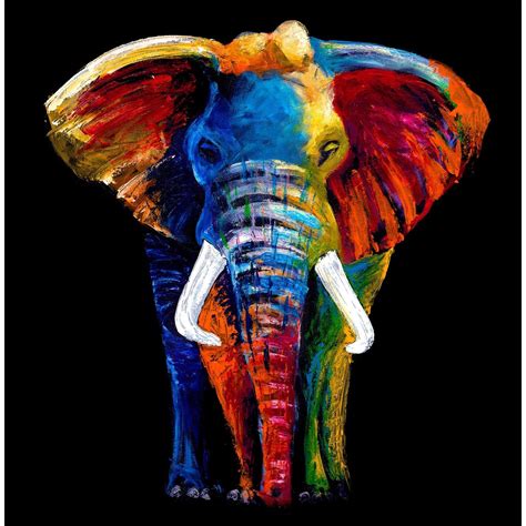 Selections By Chaumont Majestic Elephant Painting Print And Reviews