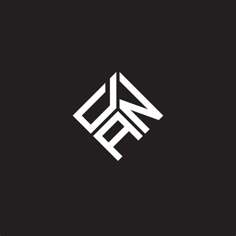 Dan Letter Logo Design On Black Background Dan Creative Initials