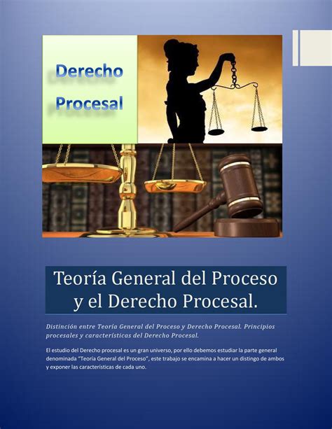 Teoría General Del Proceso Y El Derecho Procesal Pdf By Annaedith Issuu