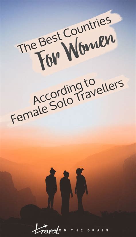 the best countries for women according to female solo travellers solo travel solo travel
