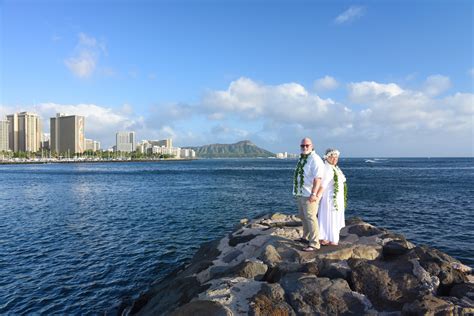 Honolulu Weddings Sunset Vow Renewal