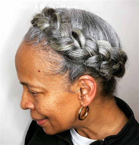 Sister locks braids sister locks braids is another common choice of the african american black women especially the aged women. 12 Braided Hairstyles For The Older White Woman - Undercut ...