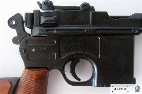 C96 Pistol With Wooden Stock Germany 1896 The Gun Store Cy