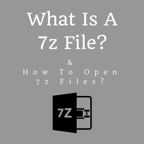 What Is A 7z File How To Open 7z Files Tech Legends