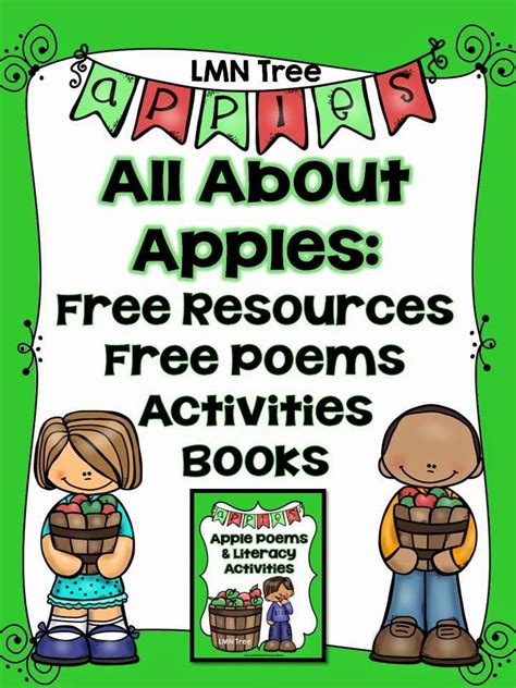 Lmn Tree All About Apples Free Resources Free Poems Activities