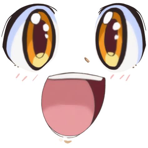 Ahegao Anime Eyes Png Ahegao Face Template Haruhi Outline By