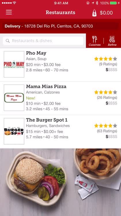 Seamless reviews 1,250 • average. Best Food Delivery Apps