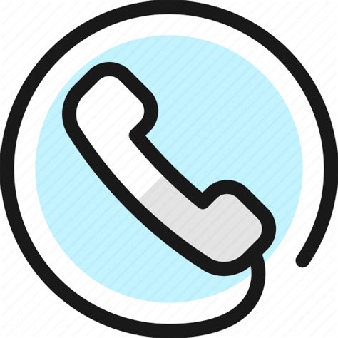 Phone Circle Icon Download On Iconfinder On Iconfinder