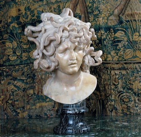 Bust Of The Medusa Bernini Sculpture Bernini Medusa