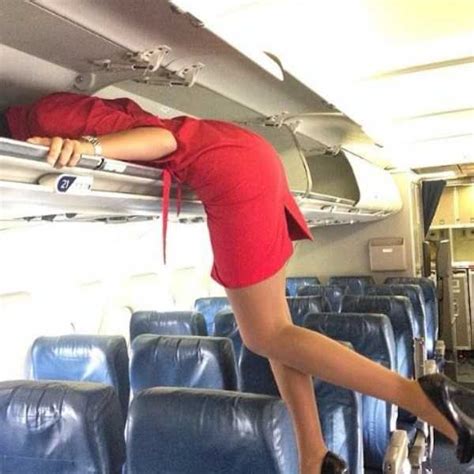 Flight Attendants Caught In Naughty Positions KLYKER COM