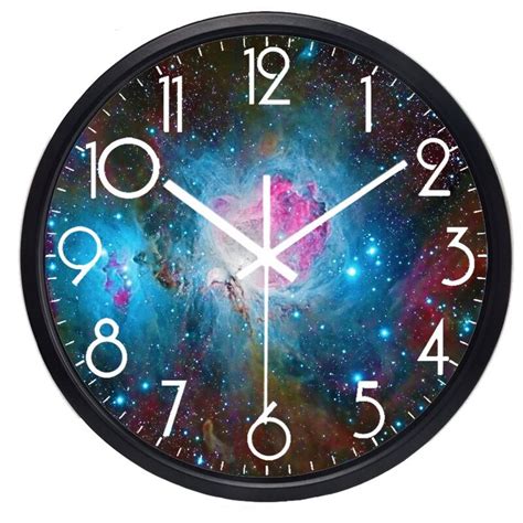 Universe Star Clock For Living Room Bedroom Creative Space Starry Sky