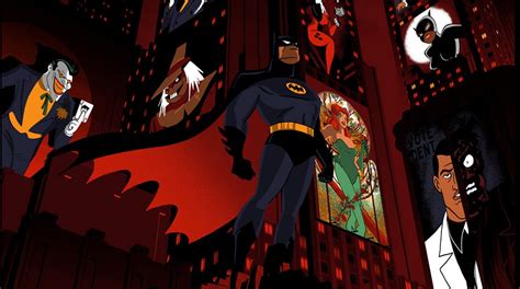 New Batman The Animated Series Prints Evoke Gothams Art Deco