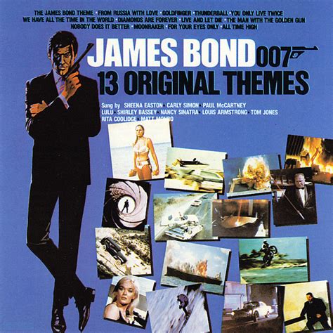 James Bond 13 Original Themes Cd Discogs