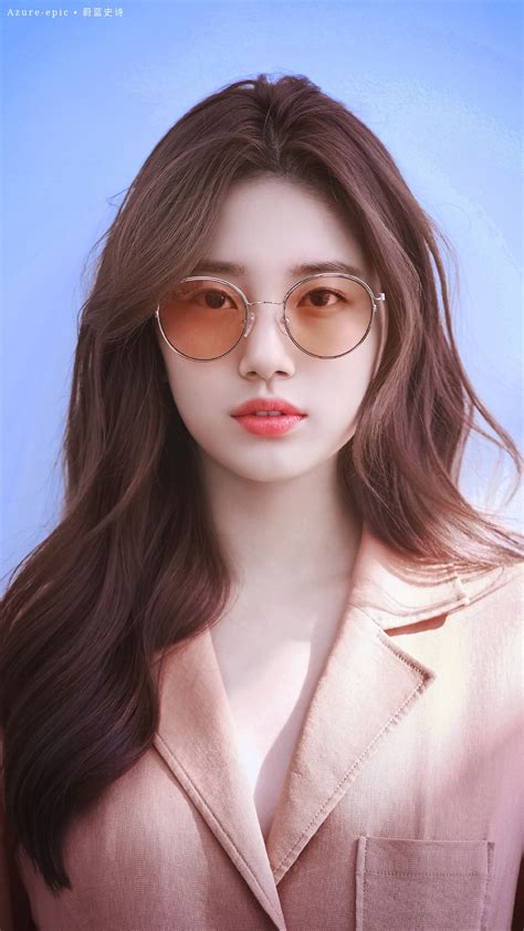 Bae Suzy, Korean Actresses, Round Sunglasses, Feminine, Celebs, Moon
