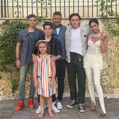 David And Victoria Beckhams Kids Meet Their 4 Children