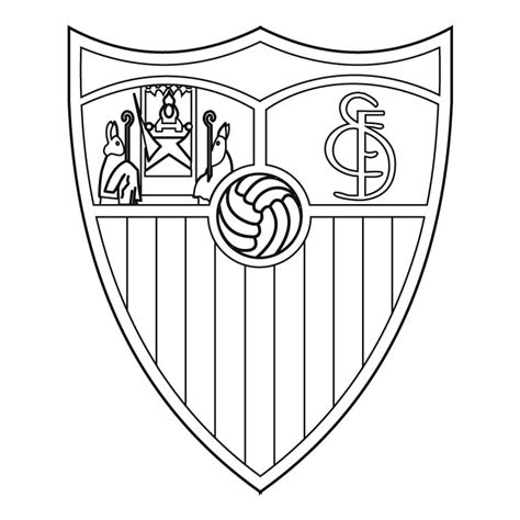 Escudo Sevilla Para Colorear Escudo