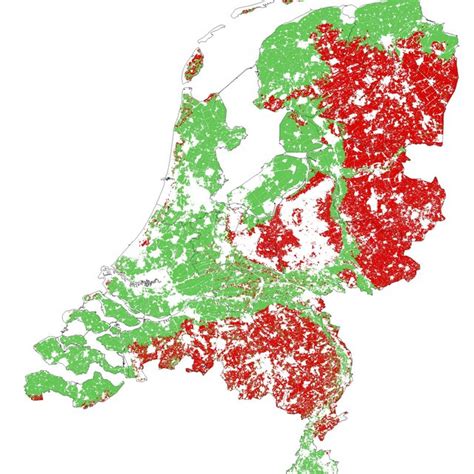 contour map of the netherlands legend elevation in m below or above download scientific