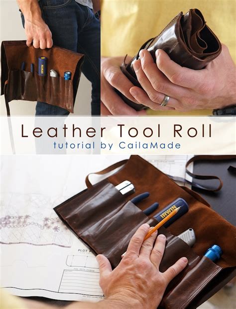 Leather Tool Roll Tutorial Sewtorial