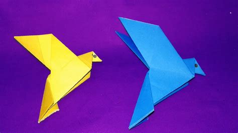 Paper Crane Diy How To Make Easy Origami Bird Step By Step Paper Brid